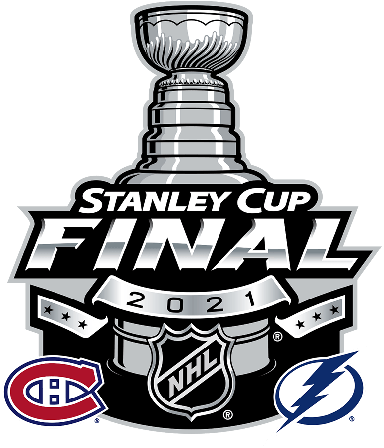 Stanley Cup Playoffs 2021 Finals Matchup Logo v2 iron on transfers for clothing